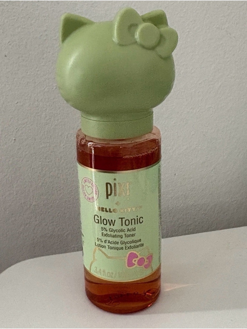 Pixi Beauty, Hello Kitty, Limited Edition, Glow Tonic, 4.2 fl oz (125 ml) bx1